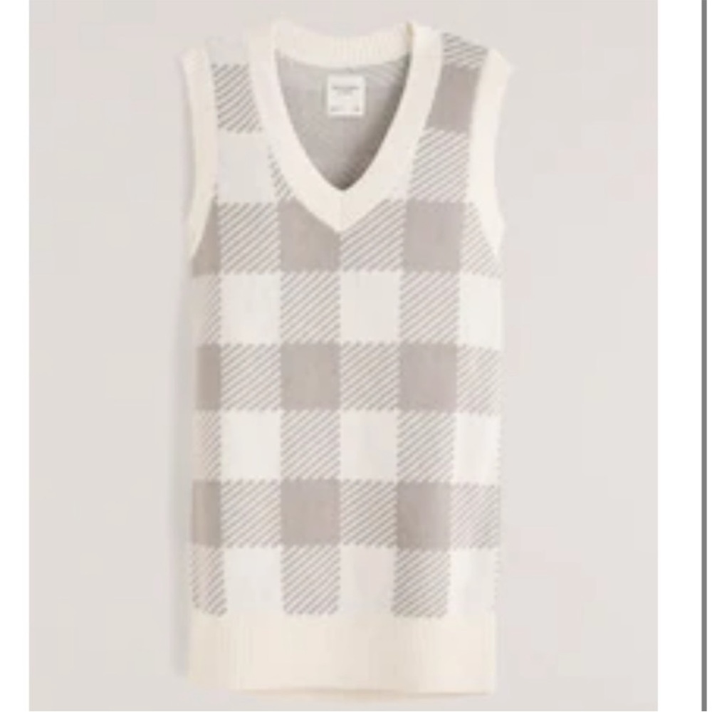 NWT ABERCROMBIE AND FITCH SWEATER VEST DRESS
